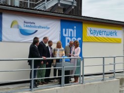 Einweihung des neuen Ökowasserkraftwerks in Baierbrunn